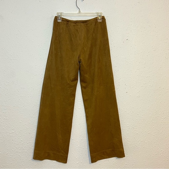 Vintage Y2K NY Jeans Wide Leg Faux Suede Pants XS - Picture 5 of 6